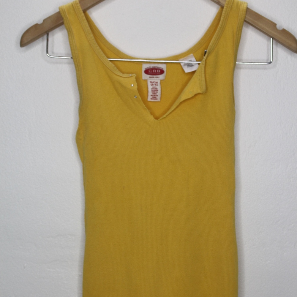 Canyon River Blues Mustard Tank (S)